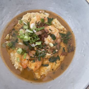Sassafras - Key west pink shrimp and grits - Southern Near Me - West Palm Beach, Florida Sassafras - Key west pink shrimp and grits - Southern Near Me - West Palm Beach, Florida