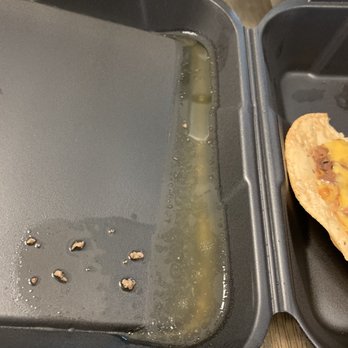 Esther’s Tex Mex - Drained grease from my daughters cup of taco meat - Tex-Mex Near Me - Buda, Texas