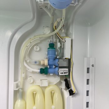 GP Express Appliance Repair - Whirlpool Refrigerator Repair, leaking water inside compartment. New water valve and pressure reduced from house valve. - Appliances & Repair Near Me GP Express Appliance Repair - Whirlpool Refrigerator Repair, leaking water inside compartment. New water valve and pressure reduced from house valve. - Appliances & Repair Near Me