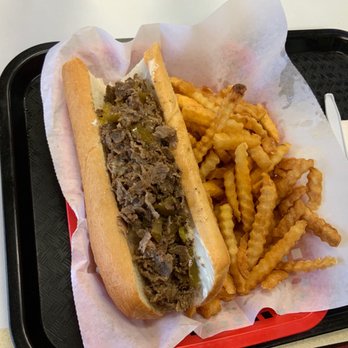 Phi-lly Cheese Steaks & Things - Cheesesteak w peppers and fries! - American Near Me - Danville, Virginia Phi-lly Cheese Steaks & Things - Cheesesteak w peppers and fries! - American Near Me - Danville, Virginia