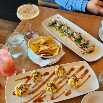 AB Kitchen - Cocktails were yummy and plate presentations nice. - New American Near Me - Atlantic Beach, Florida