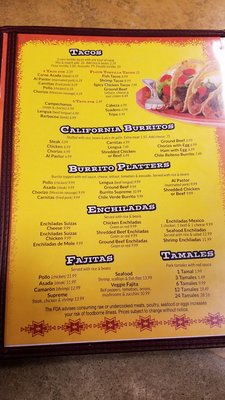 Menu photo 8 Tres Hermanos Harrisburg, PA Menu photo 8 Tres Hermanos Harrisburg, PA