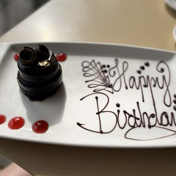 Cafe Zinc - Hazelnut Mousse Cake - French Near Me - Midland, Michigan