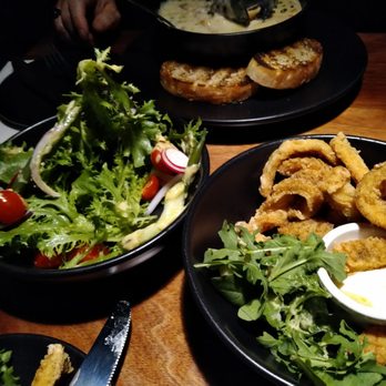 PHAT FISH - Green salad, fried squid - Fish & Chips Near Me - Hobart, TAS PHAT FISH - Green salad, fried squid - Fish & Chips Near Me - Hobart, TAS