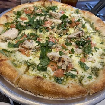Maria's Old Town 21 - Chicken Pesto Pizza - Italian Near Me - Petersburg, Virginia Maria's Old Town 21 - Chicken Pesto Pizza - Italian Near Me - Petersburg, Virginia