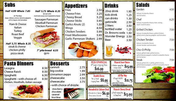 Menu photo 5 Michaelangelos Pizza Wilmington, NC Menu photo 5 Michaelangelos Pizza Wilmington, NC