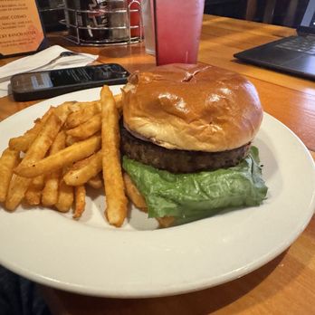 City Limits Brew Pub - Veggie burger - Comfort Food Near Me - Wallace, Idaho