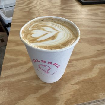 Tolbara Coffee + Treats - Hot Latte - DELICIOUS!!! - Coffee & Tea Near Me - High Point, North Carolina Tolbara Coffee + Treats - Hot Latte - DELICIOUS!!! - Coffee & Tea Near Me - High Point, North Carolina