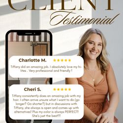 Impressions - Hi! I'm Tiffany, I have been at Impressions for over 13 years. I have a huge passion for doing multi-dimensional highlights and cuts.