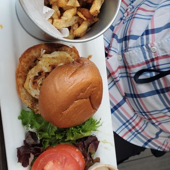 Blacksmith Bar & Restaurant - Crab Cake Sandwich. Very good, especially those fries! - Bars Near Me - Berlin, Maryland Blacksmith Bar & Restaurant - Crab Cake Sandwich. Very good, especially those fries! - Bars Near Me - Berlin, Maryland