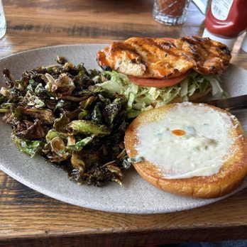 Spears Bourbon Burgers Beer - Buffalo Chicken Sandwich - New American Near Me - Wheeling, Illinois