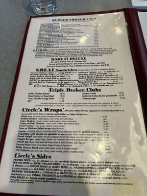 Menu photo 7 Circle Diner Fairfield, CT