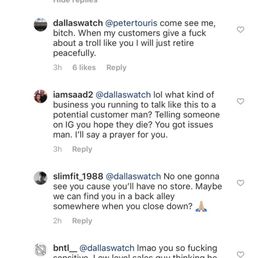 What kind of business that curse a potential customer, so unprofessional What kind of business that curse a potential customer, so unprofessional