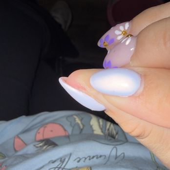 Nails of Tomball - Cut from filing my nail super rough. - Nail Salons Near Me - Tomball, Texas Nails of Tomball - Cut from filing my nail super rough. - Nail Salons Near Me - Tomball, Texas