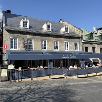 Jardin Nelson - The amazing patio on the Main Street - Creperies Near Me - Montreal, Quebec