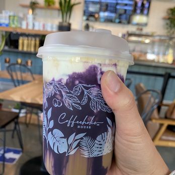 Coffeeholic House - Coffeehollics dream with ube drizzle - Coffee & Tea Near Me - Seattle, Washington