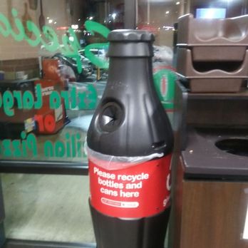 Rosario’s Pizza - coke trash can - Italian Near Me - Concord, North Carolina