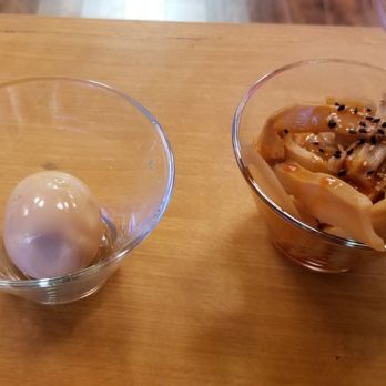 Strings Ramen - Tamago and spicy menma - Ramen Near Me - Madison, Wisconsin