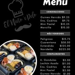 El Nieto ‘e Pelo - Menu