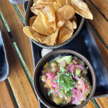 Zanzibar - Grilled Pineapple Salsa - Tiki Bars Near Me - Austin, Texas Zanzibar - Grilled Pineapple Salsa - Tiki Bars Near Me - Austin, Texas
