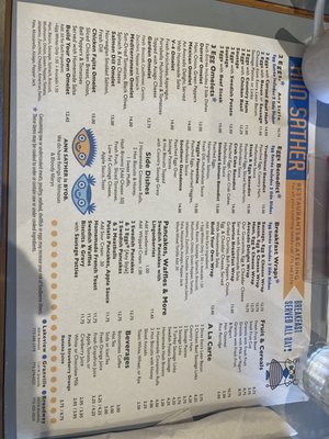 Menu photo 2 Ann Sather Restaurant & Catering Chicago, IL Menu photo 2 Ann Sather Restaurant & Catering Chicago, IL
