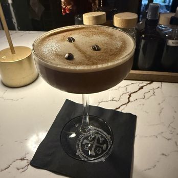 8 Reale OBAL - Pumpkin espresso martini - Cocktail Bars Near Me - Orange Beach, Alabama