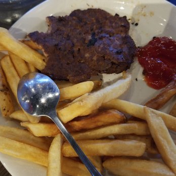 Cracker Barrel - Hamburger Patty and Fries - Southern Near Me - Victorville, California Cracker Barrel - Hamburger Patty and Fries - Southern Near Me - Victorville, California