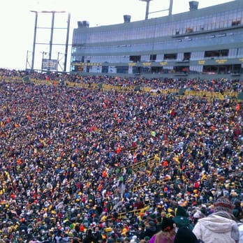 Lambeau Field - From Section 104 - Stadiums & Arenas Near Me - Green Bay, Wisconsin Lambeau Field - From Section 104 - Stadiums & Arenas Near Me - Green Bay, Wisconsin