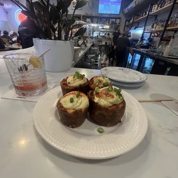 The Governor Modern Diner - Deviled Potato Skins - Breakfast & Brunch Near Me - Milford, Ohio The Governor Modern Diner - Deviled Potato Skins - Breakfast & Brunch Near Me - Milford, Ohio