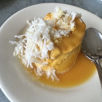 El Rincon Criollo - Flan with Coconut - Cuban Near Me - Playa Del Rey, California
