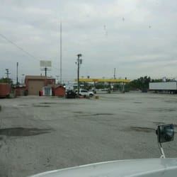 76 Fuel Center & Truckers Diner - From back lot