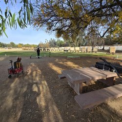 Woodley Park Archers - Beautiful day and Archery stations