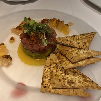 Eddie V's Prime Seafood - Ahi tuba tartare - Seafood Near Me - Paramus, New Jersey