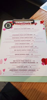 Menu photo 4 Brownstone Pancake Factory Englewood Cliffs, NJ