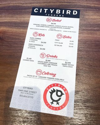 Menu photo 5 CityBird Tenders Cincinnati, OH Menu photo 5 CityBird Tenders Cincinnati, OH