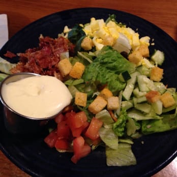 Timberwood Grill - House Salad with Blue Cheese Dressing - Burgers Near Me - Pigeon Forge, Tennessee Timberwood Grill - House Salad with Blue Cheese Dressing - Burgers Near Me - Pigeon Forge, Tennessee