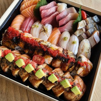 Sushi Kombu - Party tray D - Japanese Near Me - Toronto, Ontario Sushi Kombu - Party tray D - Japanese Near Me - Toronto, Ontario