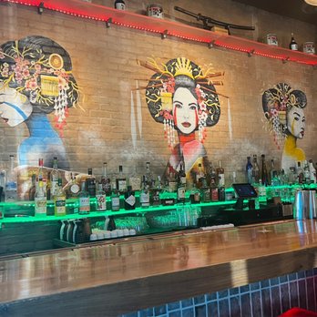 Bakudan Ramen - The Bakudan Bar was one of a kind! Love the art! - Ramen Near Me - San Antonio, Texas