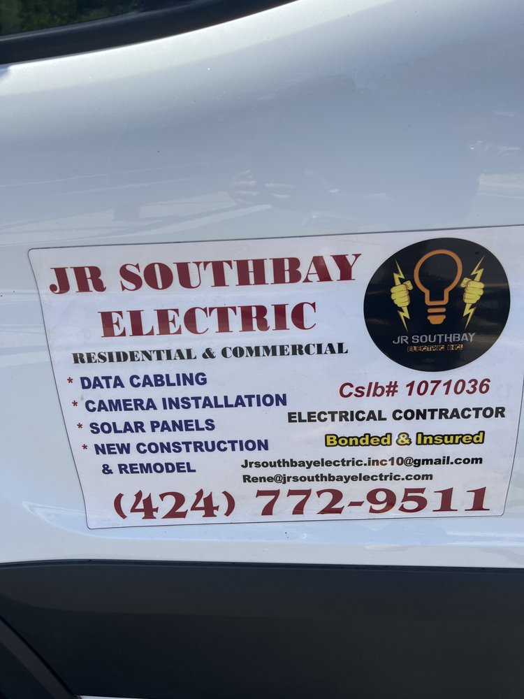 JR SOUTHBAY ELECTRIC Long Beach, California Electricians Phone Number Yelp