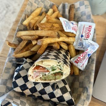 Dar Coffee - Falafel wrap - Coffee & Tea Near Me - Plano, Texas Dar Coffee - Falafel wrap - Coffee & Tea Near Me - Plano, Texas