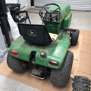 A Mobile Service - Before picture of dirty, oily, non running tractor - Farm Equipment Repair Near Me - Coarsegold, California