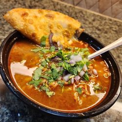 Taco Tento - Birra ramen and birria quesadilla!