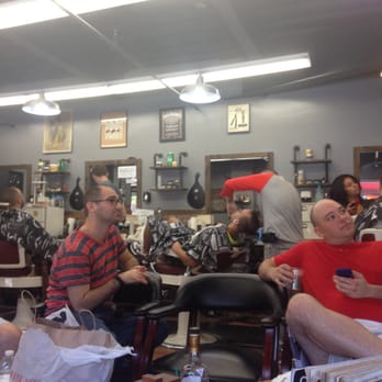 Iconic Barber Shop - Watching wedding crashers while we wait for our idiot friends - Barbers Near Me - Glen Rock, New Jersey