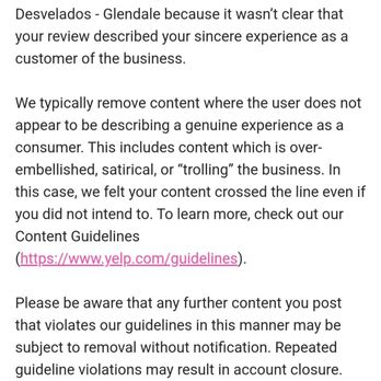 Desvelados - I told them to call my cat for customer service help. Whats the big deal ?? - Mexican Near Me - Glendale, California Desvelados - I told them to call my cat for customer service help. Whats the big deal ?? - Mexican Near Me - Glendale, California