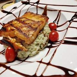Pesto salmon!