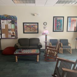 Des Moines Pastoral Counseling Center - Super comfy waiting room.