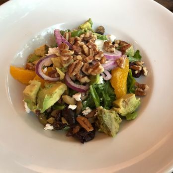 The Restaurant At Sierra Grande - Arugula Salad with Oranges Avocado Pecans - New American Near Me - Truth or Consequences, New Mexico The Restaurant At Sierra Grande - Arugula Salad with Oranges Avocado Pecans - New American Near Me - Truth or Consequences, New Mexico