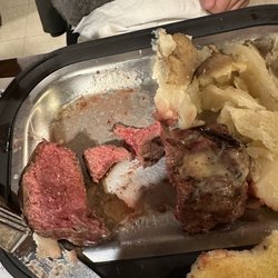 That Place Restaurant - Perfectly cooked rare sirloin.