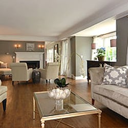 Staging North Shore - Northfield living room design