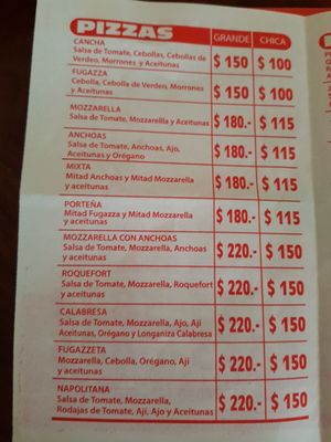 Menu photo 2 El Barrilete Buenos Aires, C